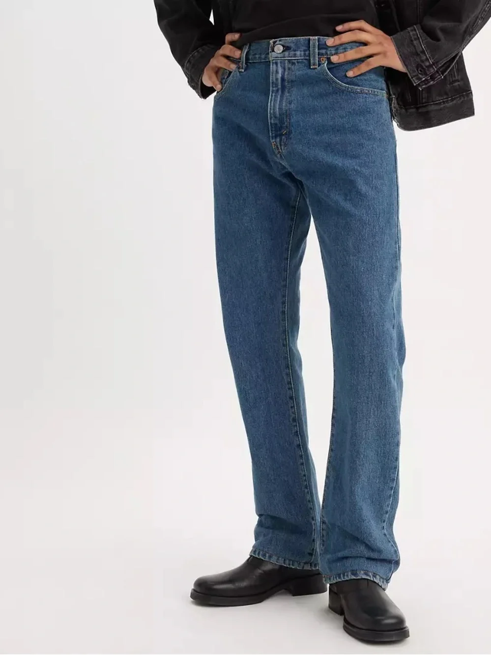 Levis 517 Bootcut Men's Jeans Medium Stonewash Blue Denim Casual Size 36 x 30